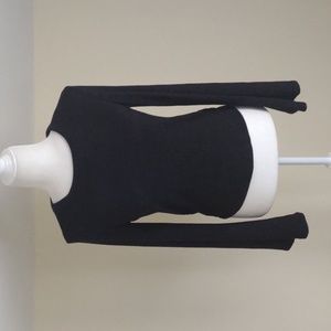 American Eagle Outfitters open back top Black Size M Viscose blend